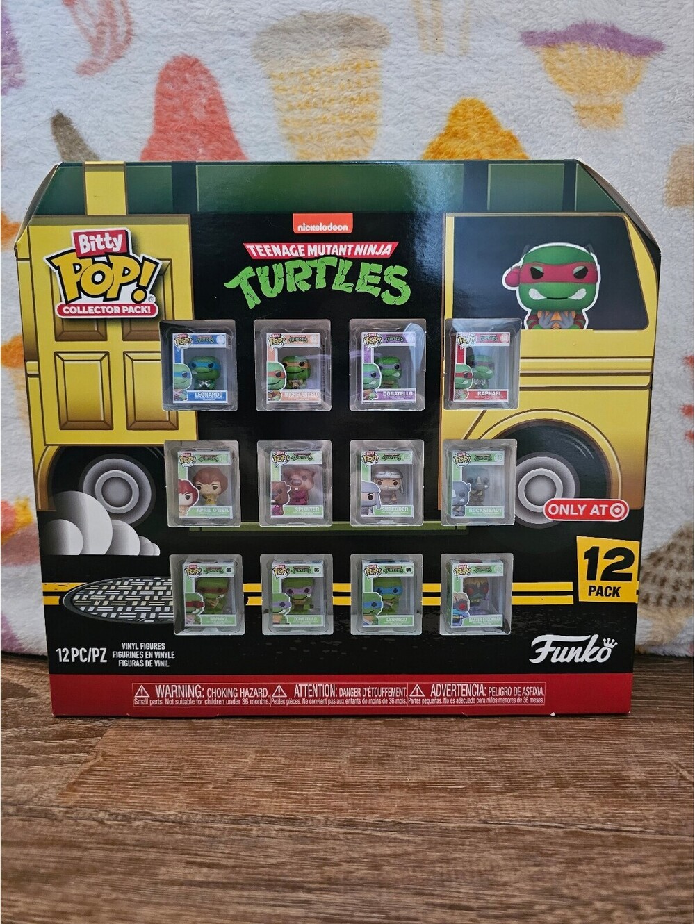 Funko Bitty POP! Teenage Mutant Ninja Turtles Figures Collector Pack 12pk